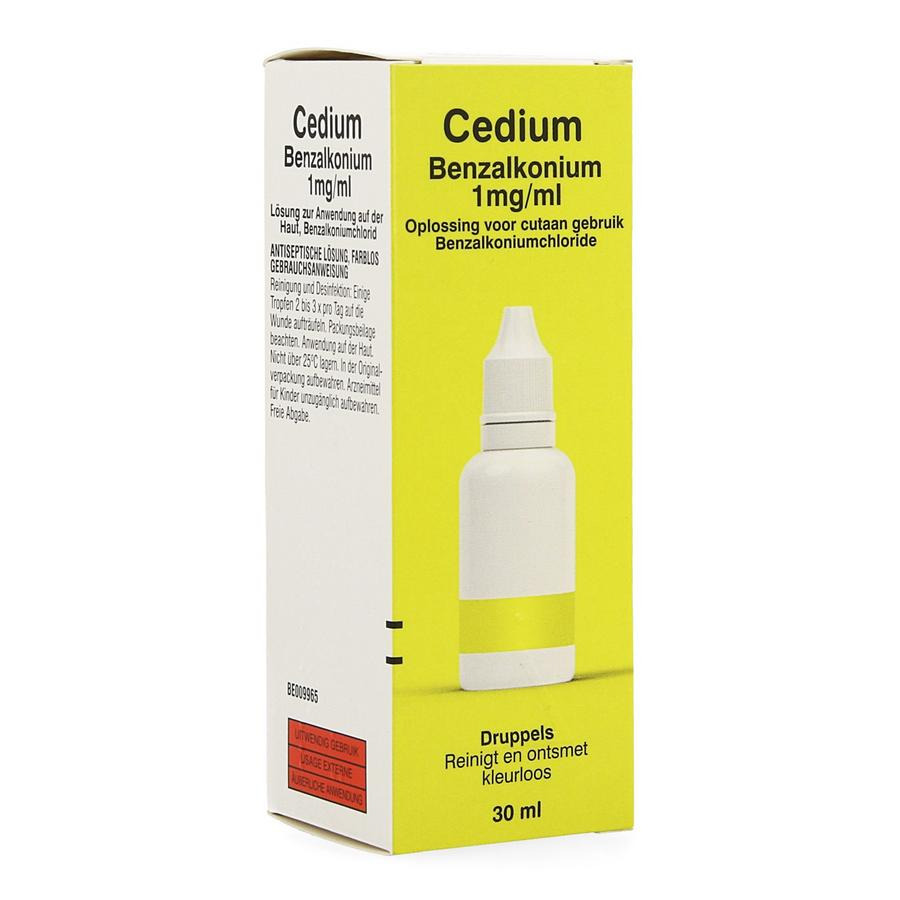 Image of Cedium Benzalkonium Oplossing 30ml 