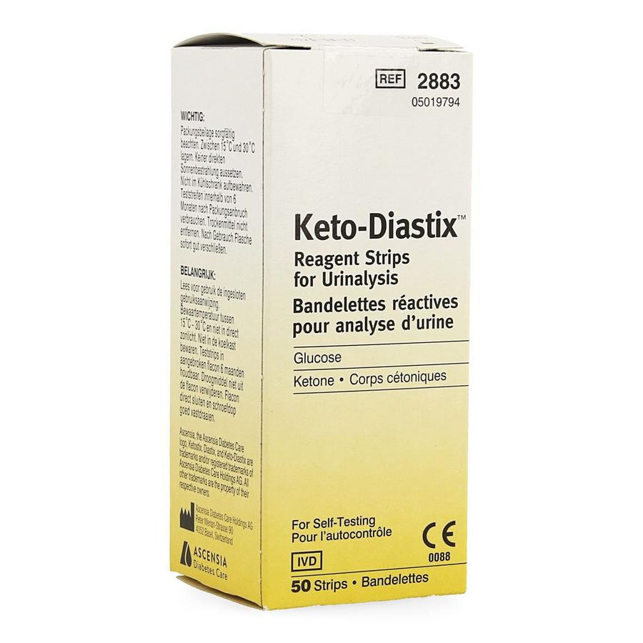 Image of Keto-Diastix Strips 50 Stuks 