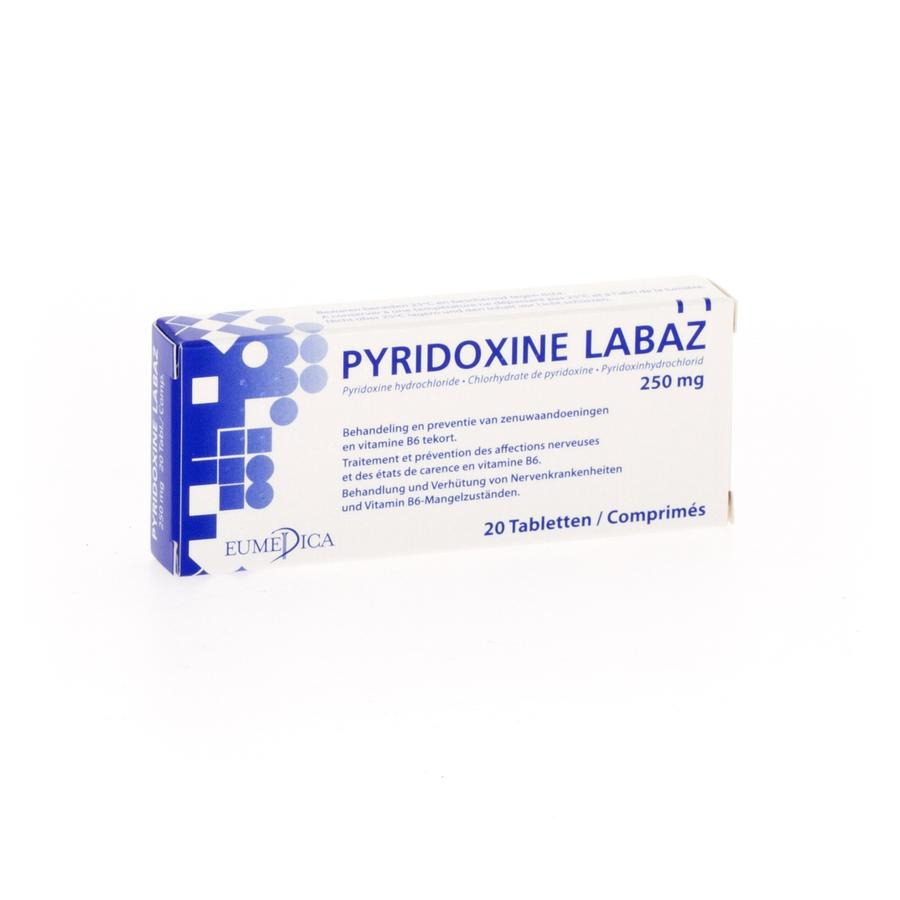 Image of Pyridoxine 250mg 20 Tabletten