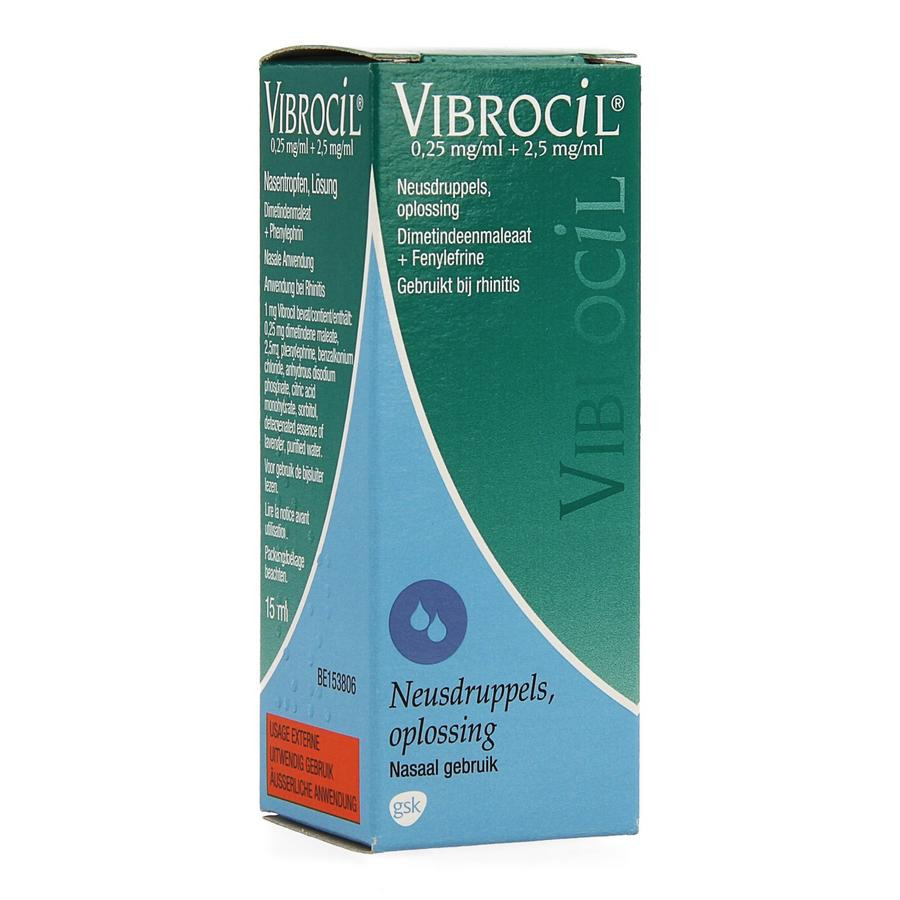 Image of Vibrocil Neusdruppels 15ml 