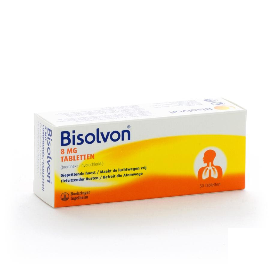Image of Bisolvon 8mg 50 Dragees