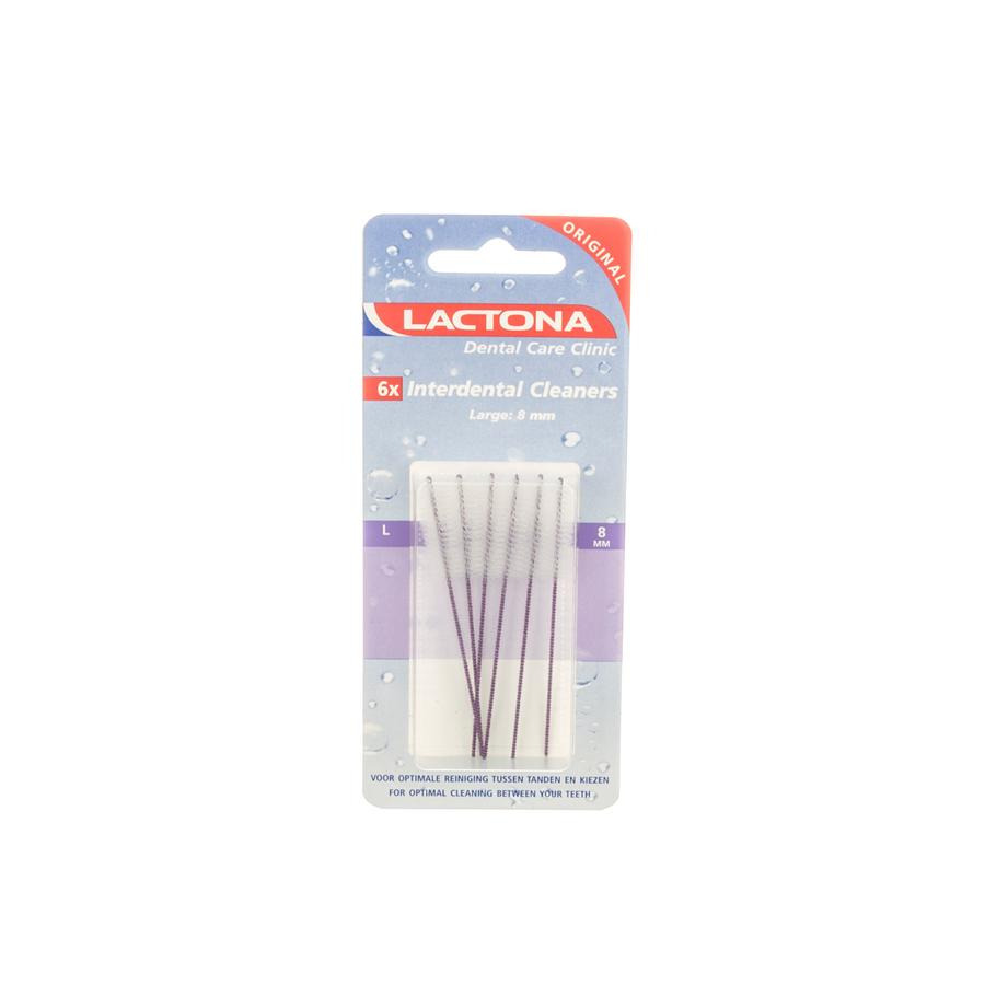 Image of Lactona Tandenborstel Interdentaal Large 8.0mm 5 Stuks 
