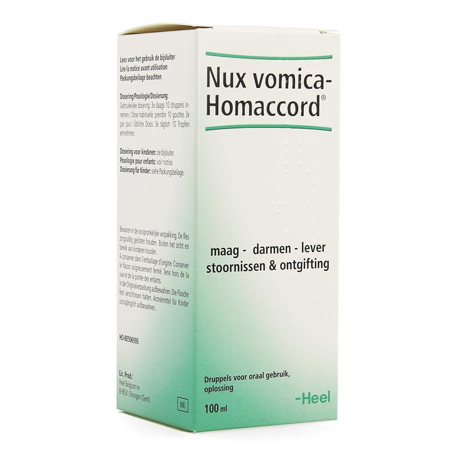 Image of Nux Vomica Homaccord Heel Druppels 100ml 