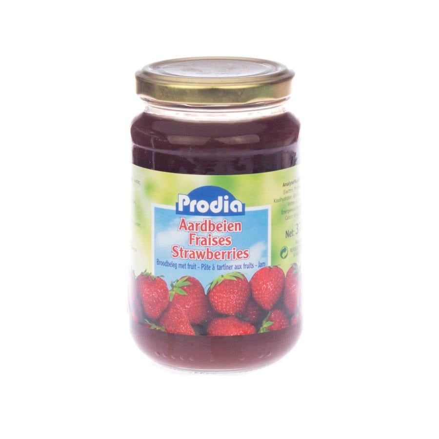 Image of Prodia Jam Aardbeien + Fructose 370g