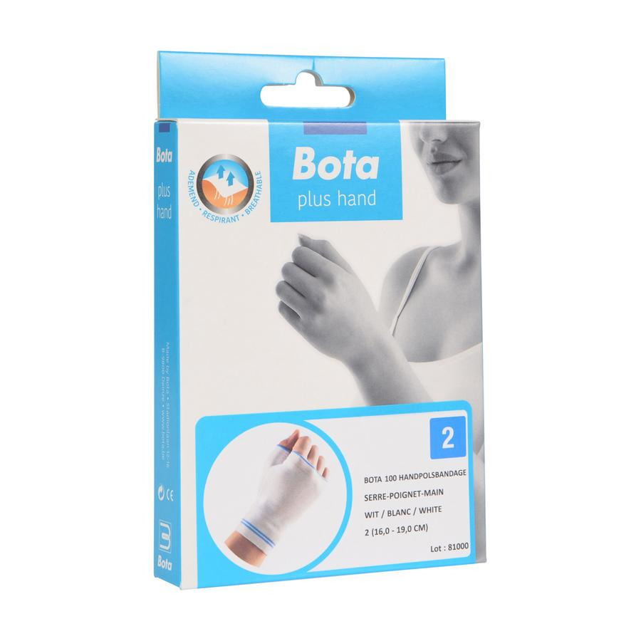 Image of Bota Handpolsband + Duim 100 Wit N2 1 Stuk