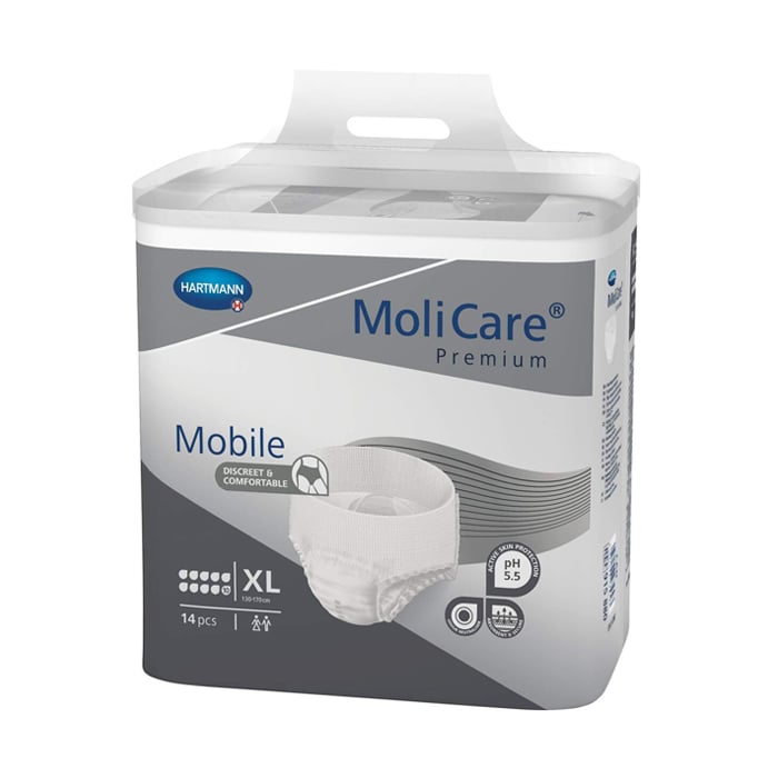 Image of MoliCare Premium Mobile Incontinentieslip - 10 Druppels - Extra Large 14 Stuk