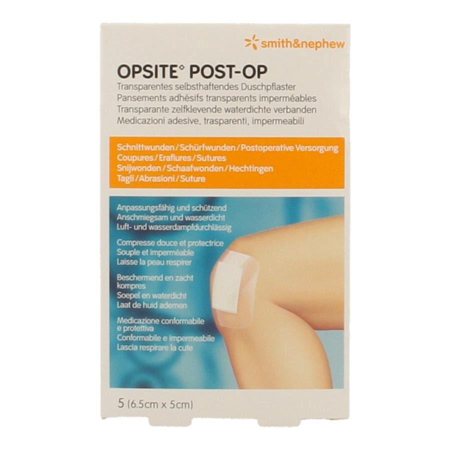 Image of Opsite Post Op 5x6,5cm 5 Stuks