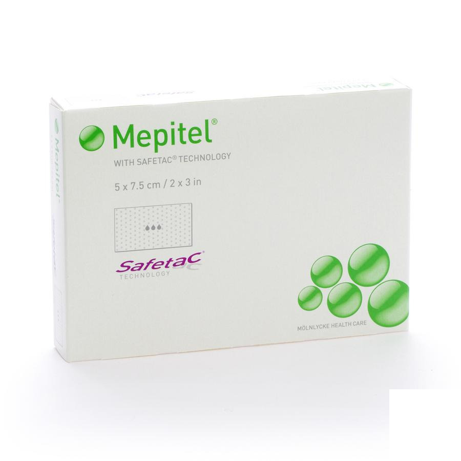 Image of Mepitel Steriel 5cmx 7,5cm 10 Stuks 