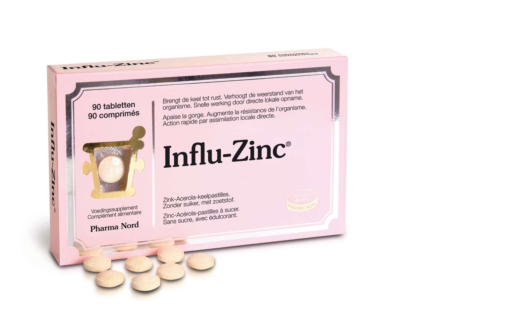 Image of Pharma Nord Influ-Zinc 90 Zuigtabletten