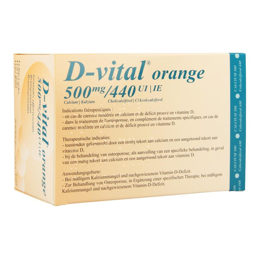 Image of D-Vital 500/440 Sinaas 30 Zakjes 