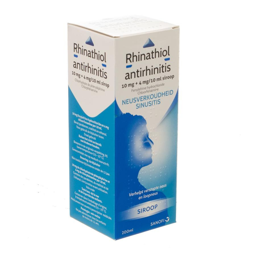 Image of Rhinathiol Antirhinitis Siroop 200ml