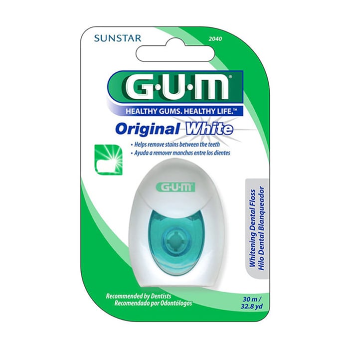 Image of Gum Original White Floss Flossdraad 30m 