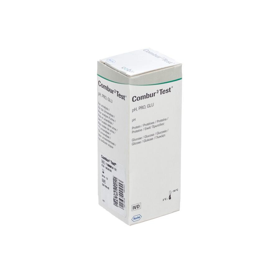 Image of Combur 3 Test Strips 50 11896814191