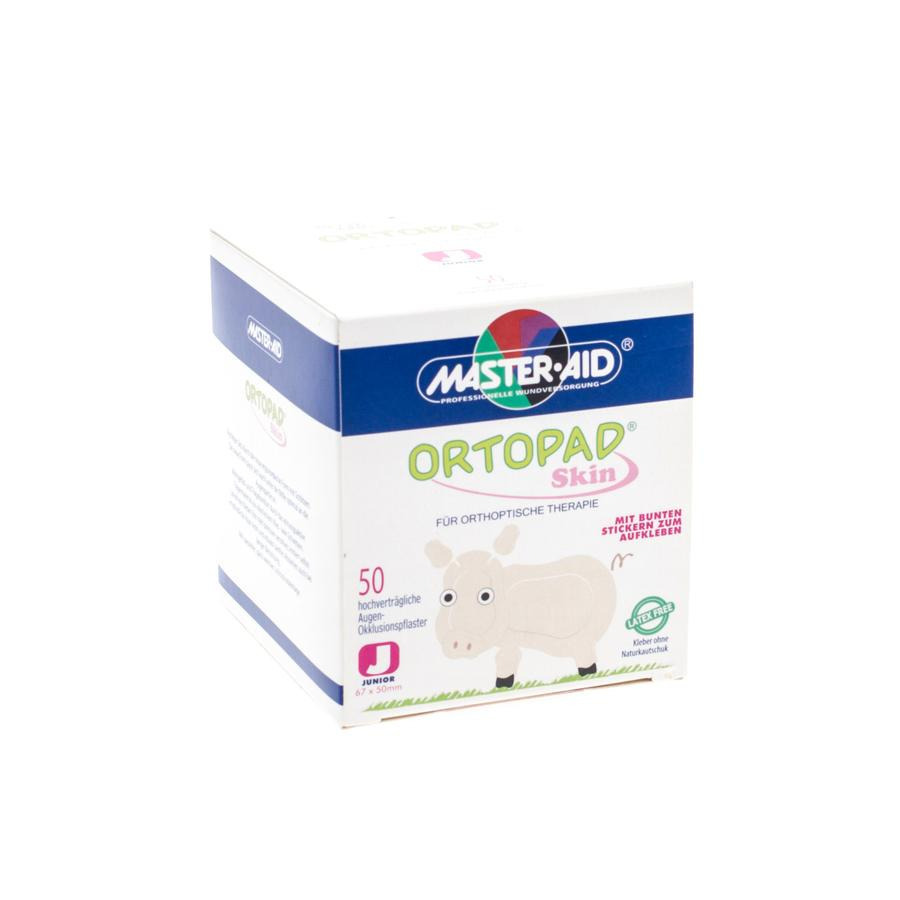 Image of Ortopad Skin Junior Oogpleister 50 Stuks