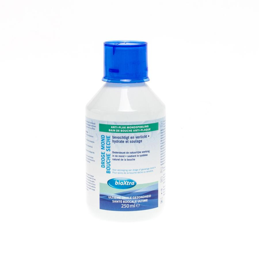 Image of Bioxtra Droge Mond Mondwater Zonder Alcohol 250ml