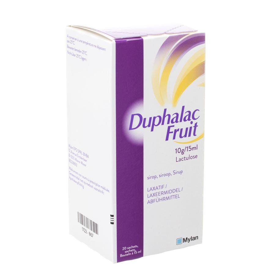 Image of Duphalac Fruit 20 Zakjes 