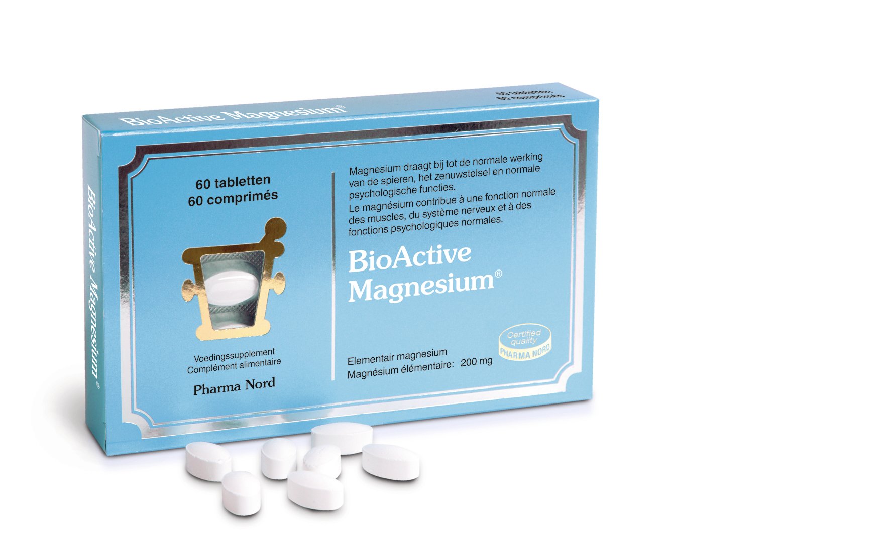 Image of Pharma Nord BioActive Magnesium 60 Tabletten 