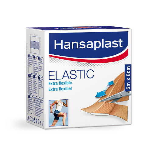 Image of Hansaplast Elastic Family Pack 5mx6cm 1 Rol