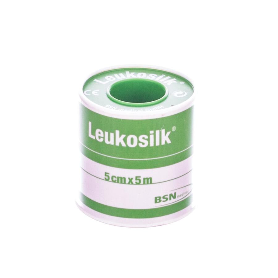 Image of Leukosilk Kleefpleister 5cm x 5m 1 Stuk 