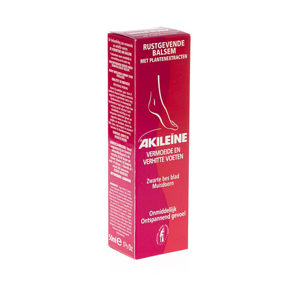 Image of Akileïne Rood Voetbalsem Rustgevend 50ml