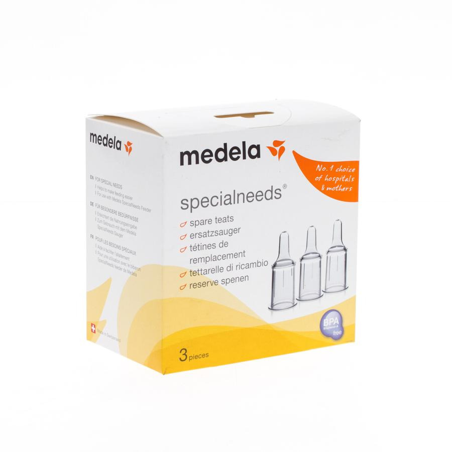 Image of Medela SpecialNeeds Feeder Spenen 3 Stuks 