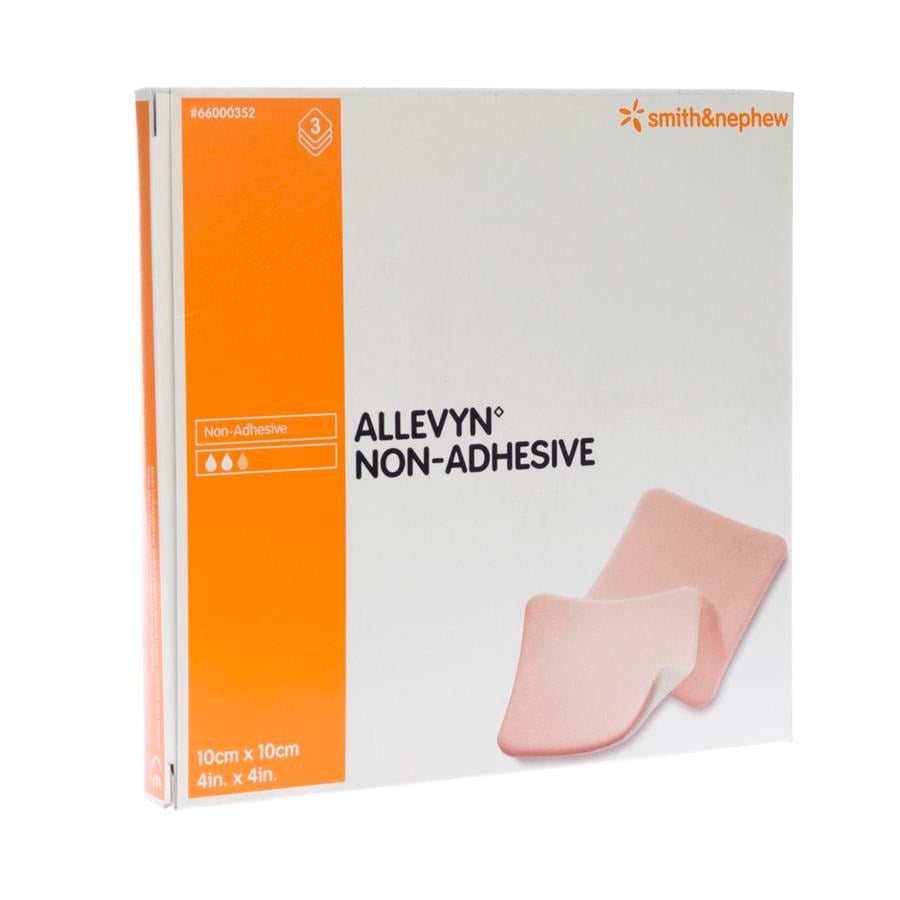 Image of Allevyn Non-Adhesive Verband 10x10cm 3 Stuks