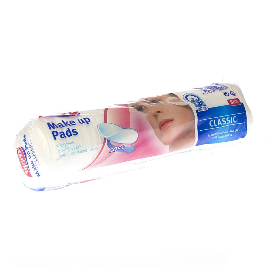 Image of Tippys Maxi Pads Katoenen Wattenschijfjes Ovaal 40 Stuks 