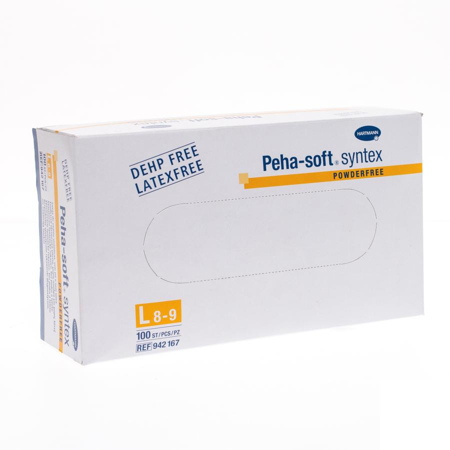 Image of Peha Soft Syntex Zonder Poeder L 100 Stuks