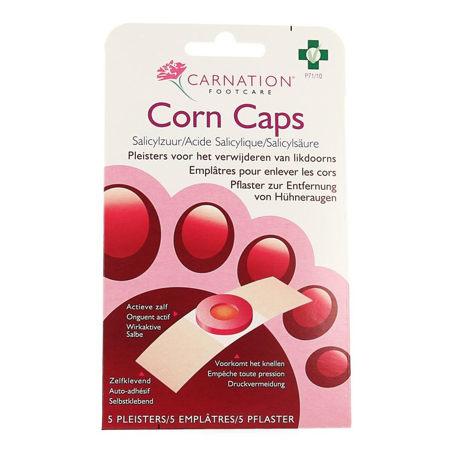 Image of Carnation Anticors Corn Caps 5 Stuks