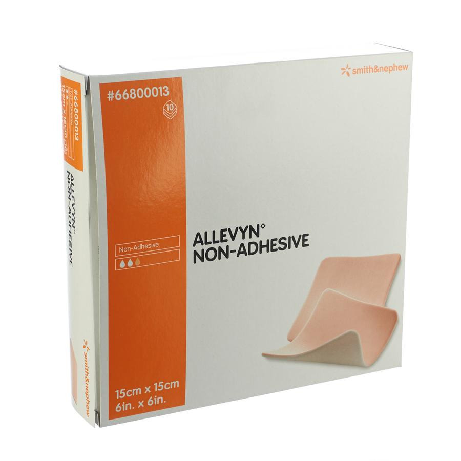 Image of Allevyn Non-Adhesive Verband 15x15cm 10 Stuks 