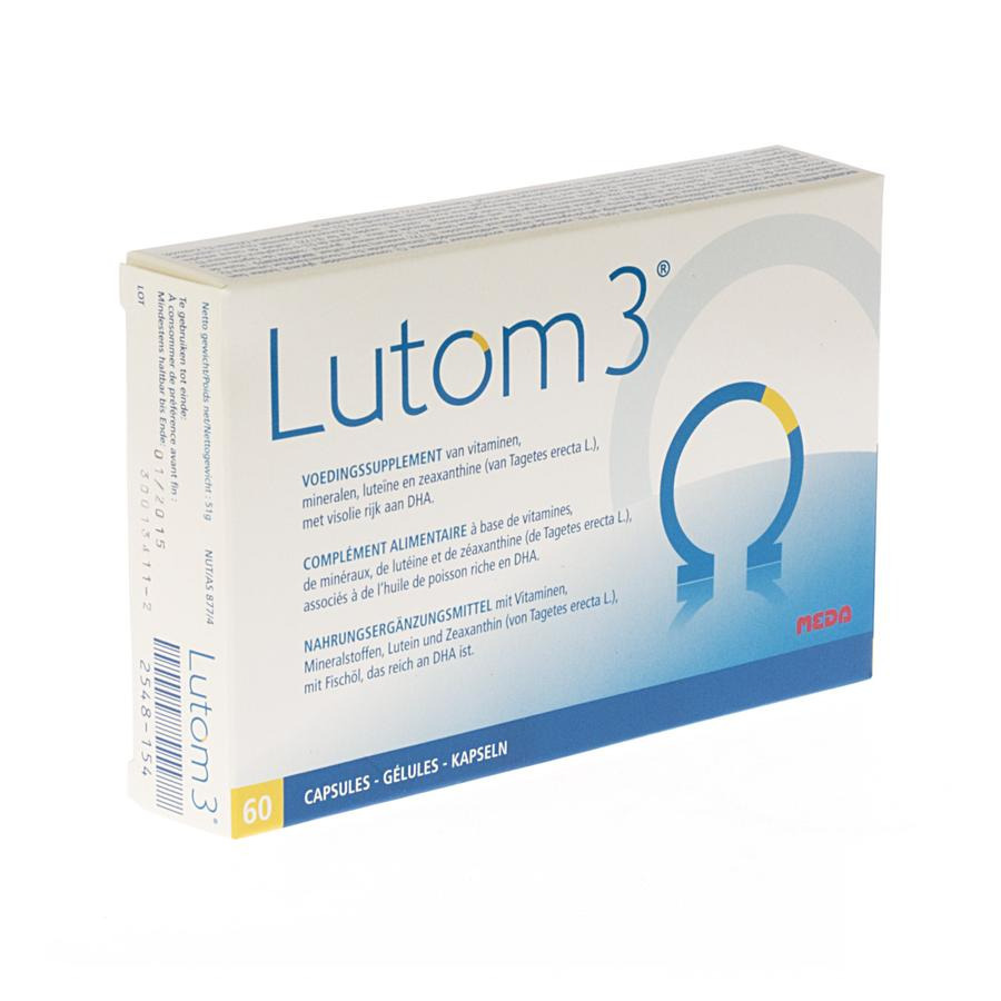Image of Lutom 3 60 Capsules 