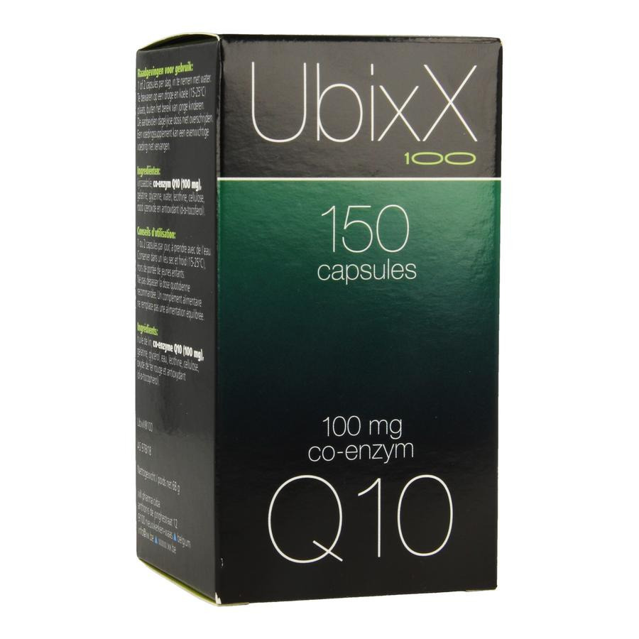 Image of Ubixx 100mg 150 Capsules