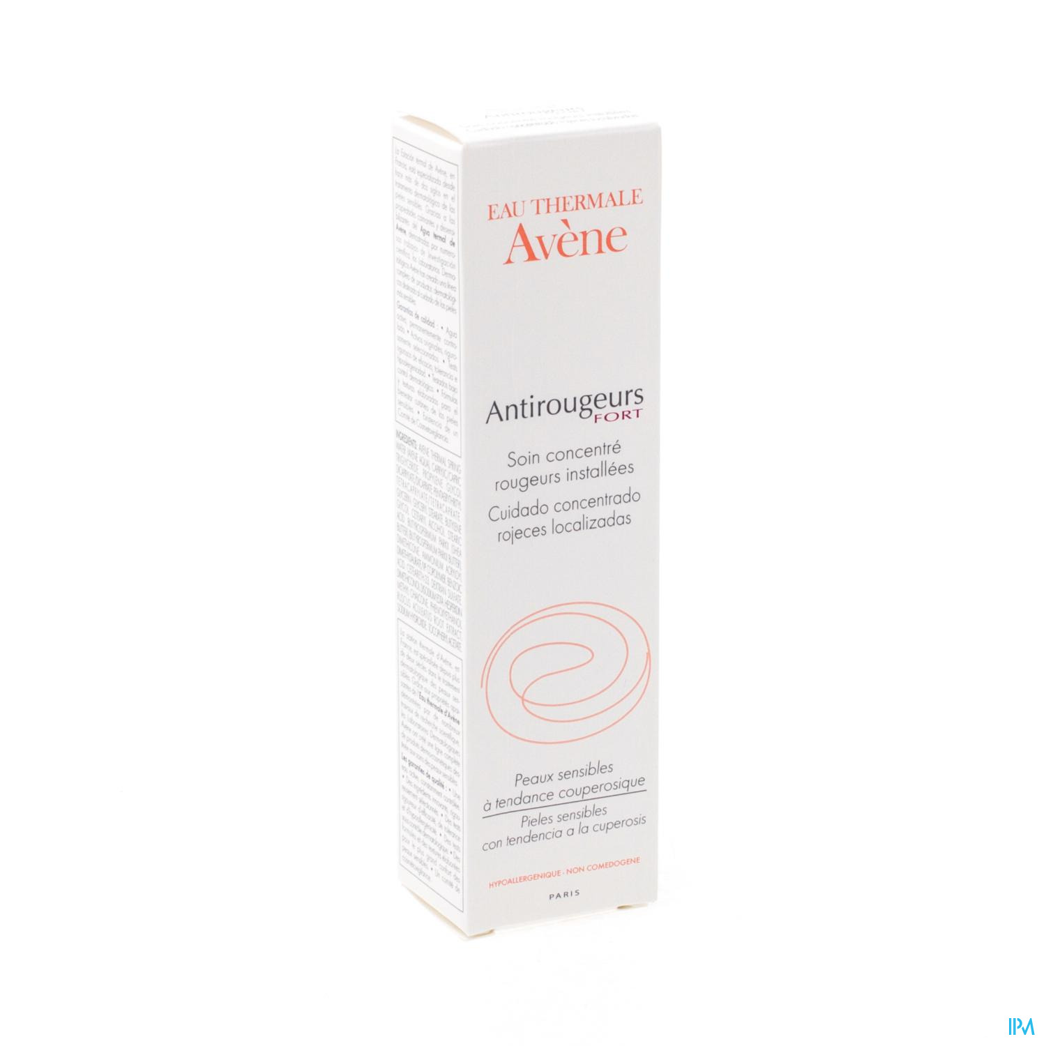 Image of Avène Antirougeurs Fort Geconcentreerde Verzorging Tegen Blijvende Roodheid 30ml