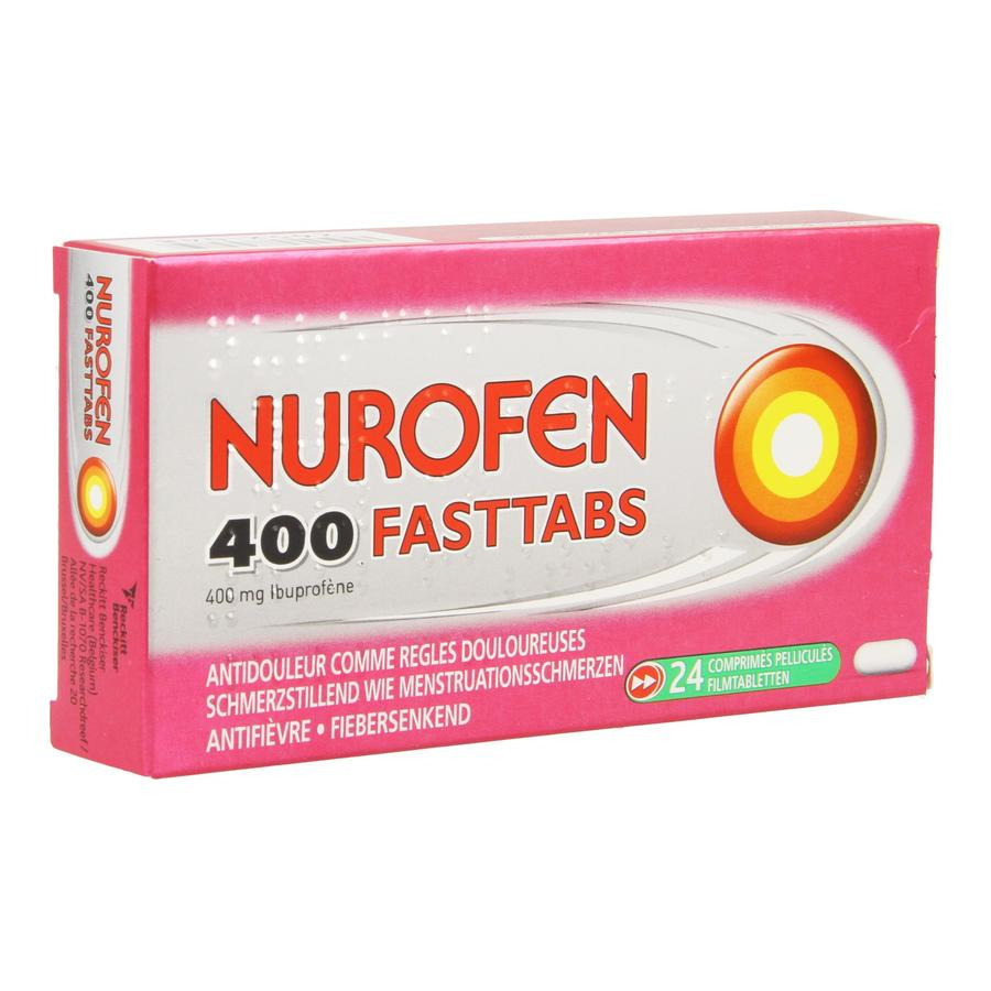 Image of Nurofen 400mg Fasttabs 24 Tabletten