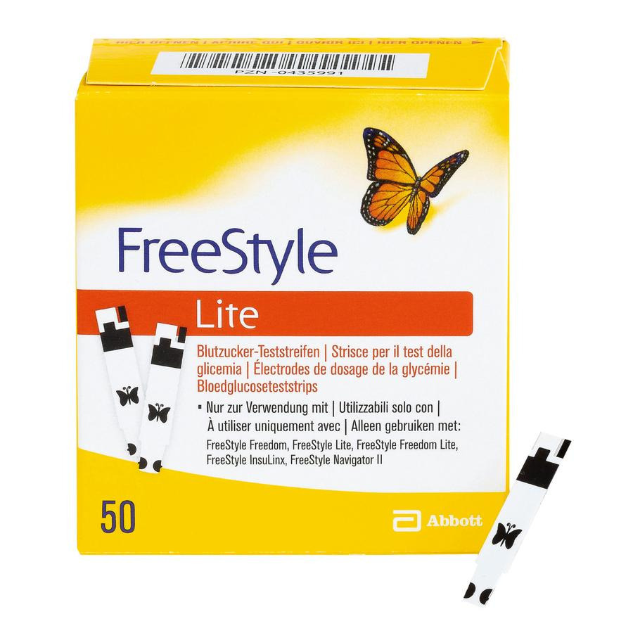 Image of Freestyle Lite Strips 50 Stuks