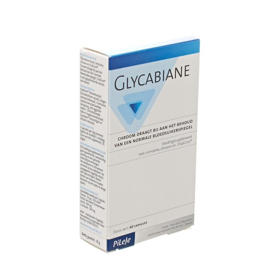 Image of Glycabiane 595mg 60 Capsules 