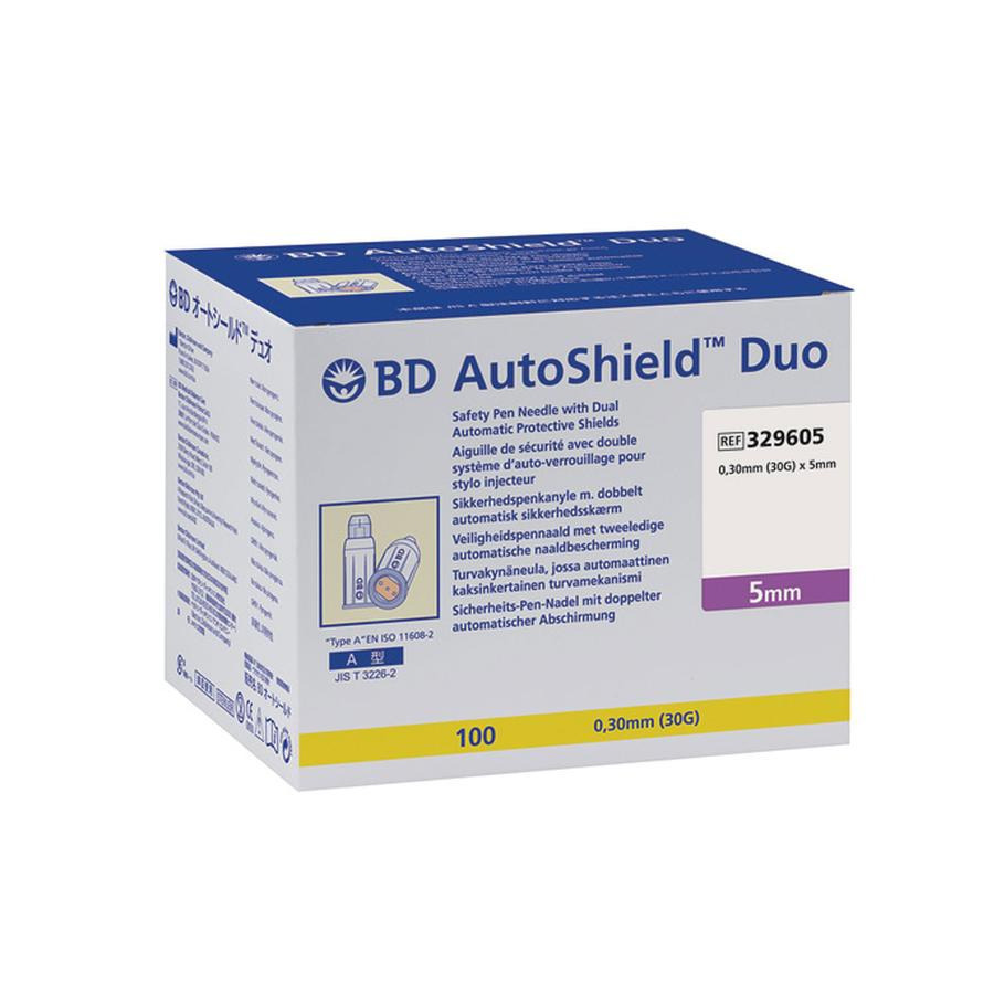 Image of BD Autoshield Pennaald Duo 5mm 100 Stuks 