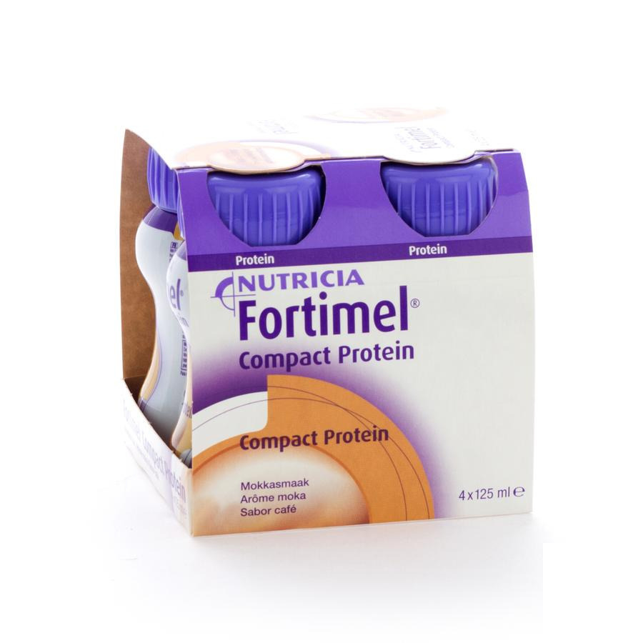 Image of Fortimel Compact Protein Mokka 4x125ml 