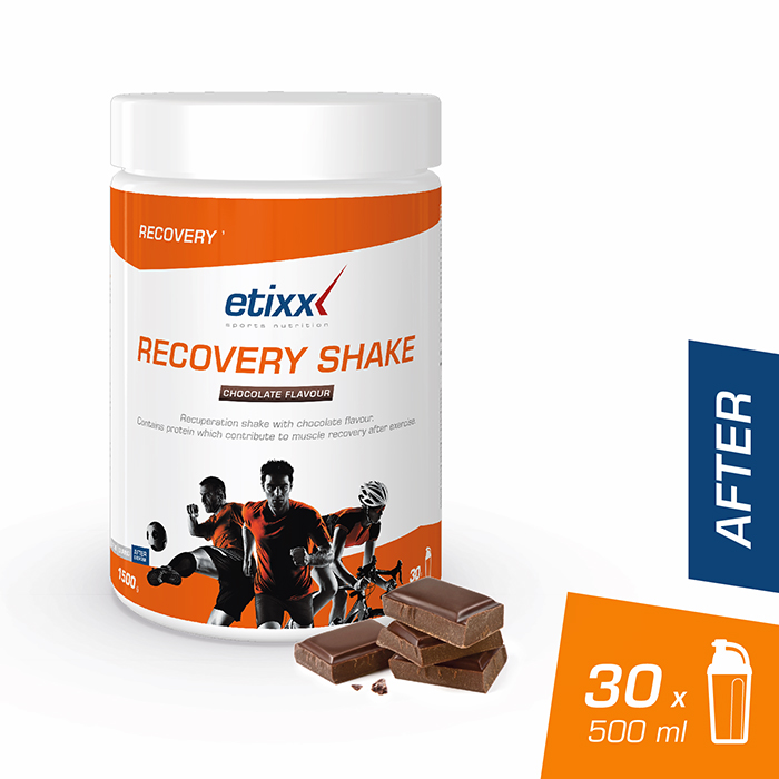 Image of Etixx Recovery Shake Chocolate 1,5kg 