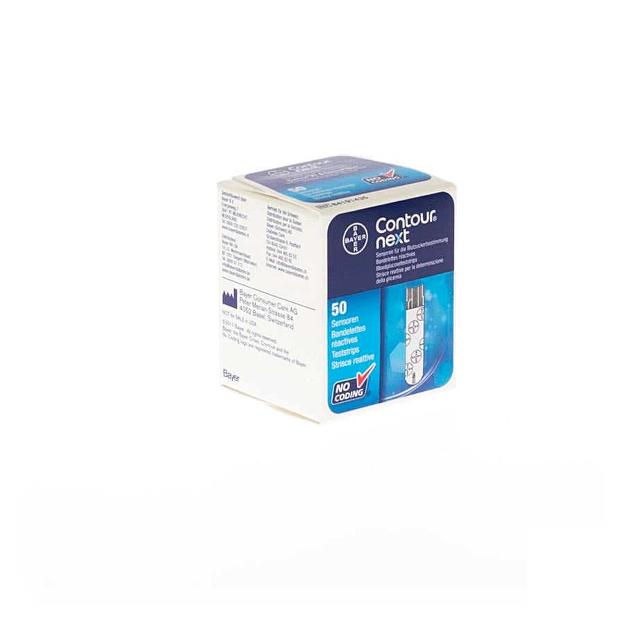 Image of Bayer Contour Next Teststrips Bloedglucose 50 Stuks 