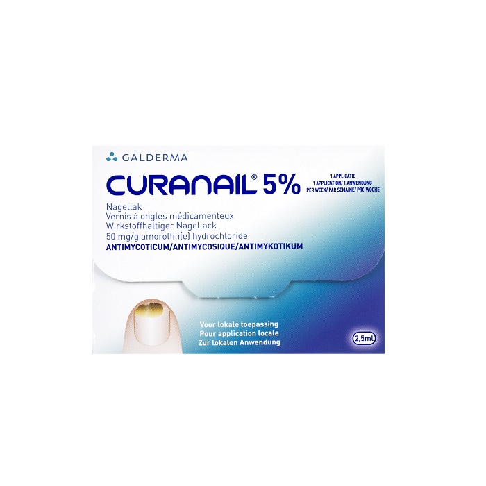 Image of Curanail 5 % Nagellak 2,5ml 