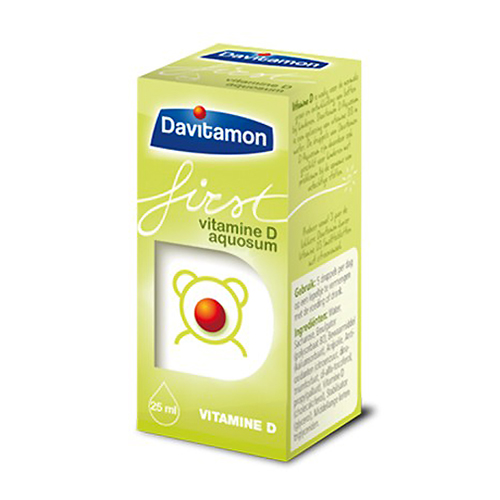 Image of Davitamon First Vitamine D Aquosum Vanaf 3 Jaar Anijssmaak 25ml 