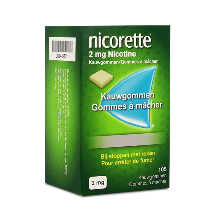 Image of Nicorette 2mg Neutraal 105 Kauwgommen