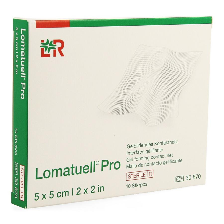 Image of Lomatuell Pro 5x5cm Steriel 8 Stuks