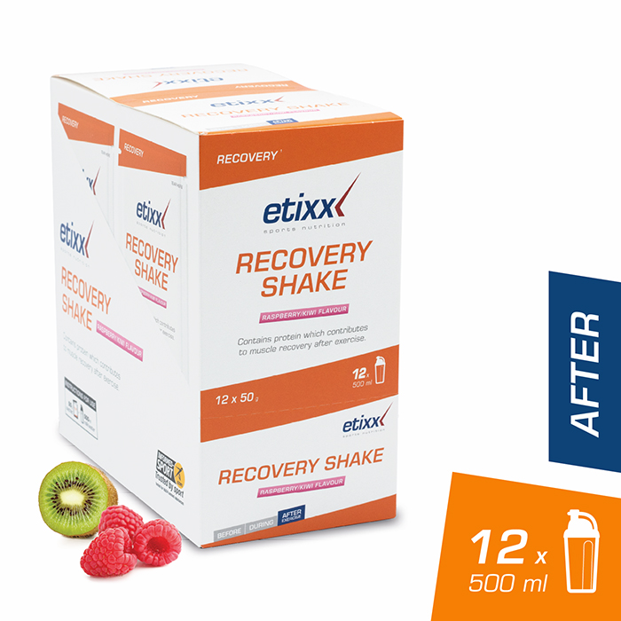 Image of Etixx Recovery Shake Framboos/ Kiwi 12x50g