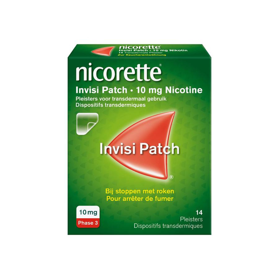 Image of Nicorette Invisi Patch 10mg 14 Pleisters