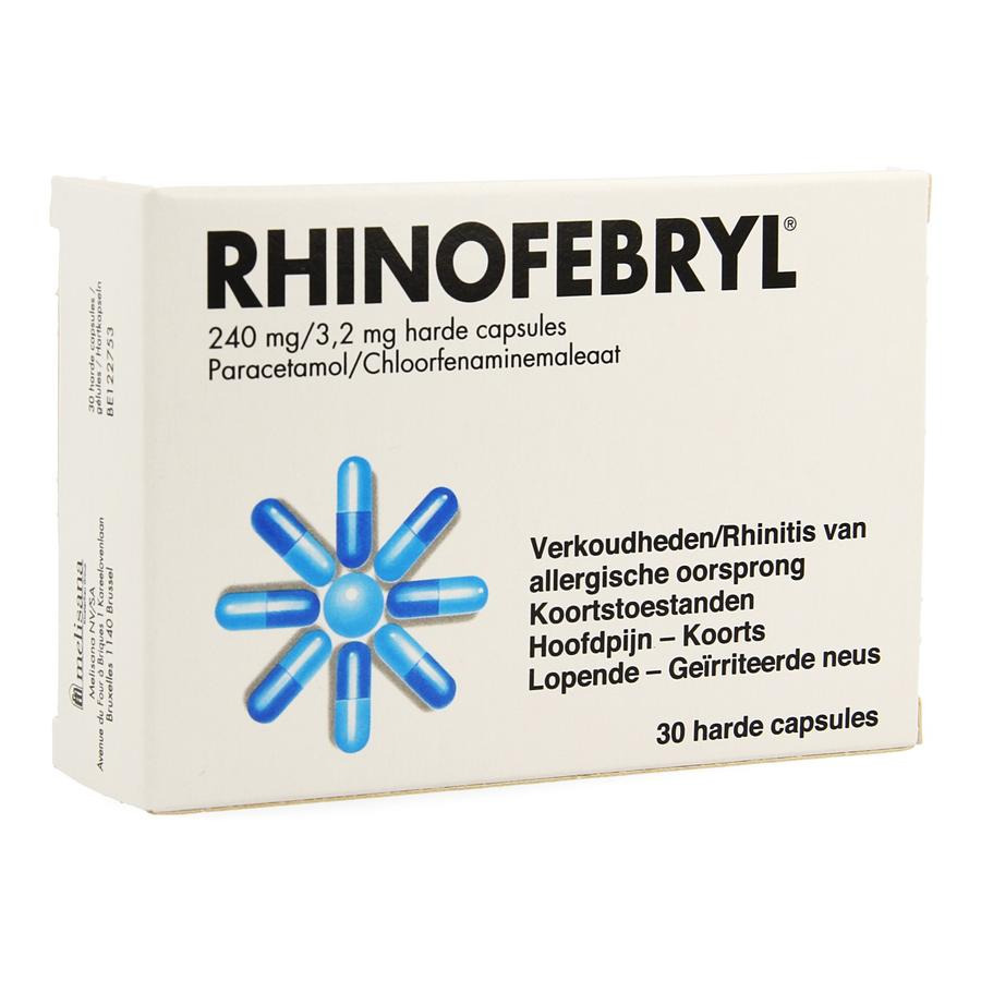 Image of Rhinofebryl 30 Capsules 