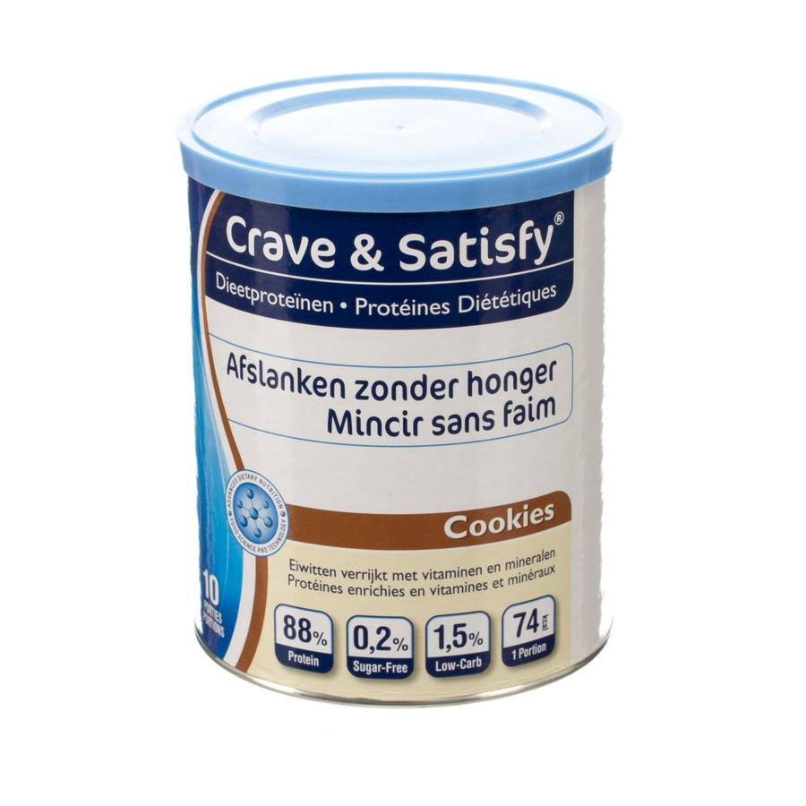 Image of Crave &amp; Satisfy Dieetproteinen Cookies 200g