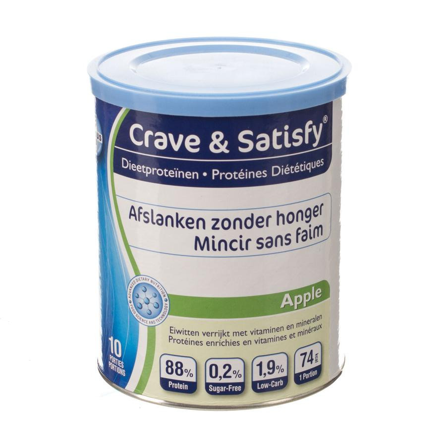 Image of Crave &amp; Satisfy Dieetproteinen Apple 200g