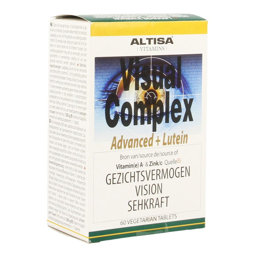 Image of Altisa Visual Complex Advanced+luteine - 60 Tabletten